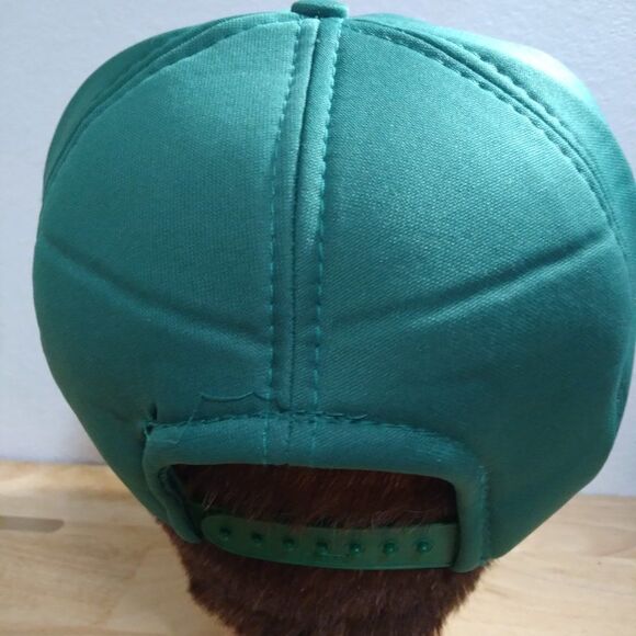 Deadstock Vintage Tidewater Contractors Patch Rope Snap Back Hat - Picture 4 of 7